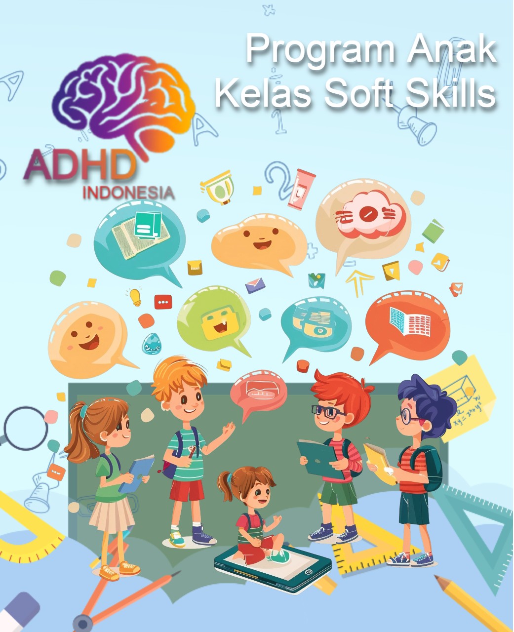 Program ADHD Indonesia Kabupaten Ngada Kelas Soft Skills Anak ADHD