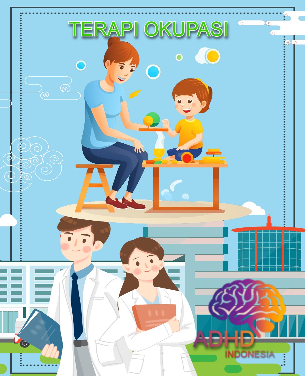 Rujukan untuk Terapi Okupasi untuk Anak ADHD Indonesia Kabupaten Ngada